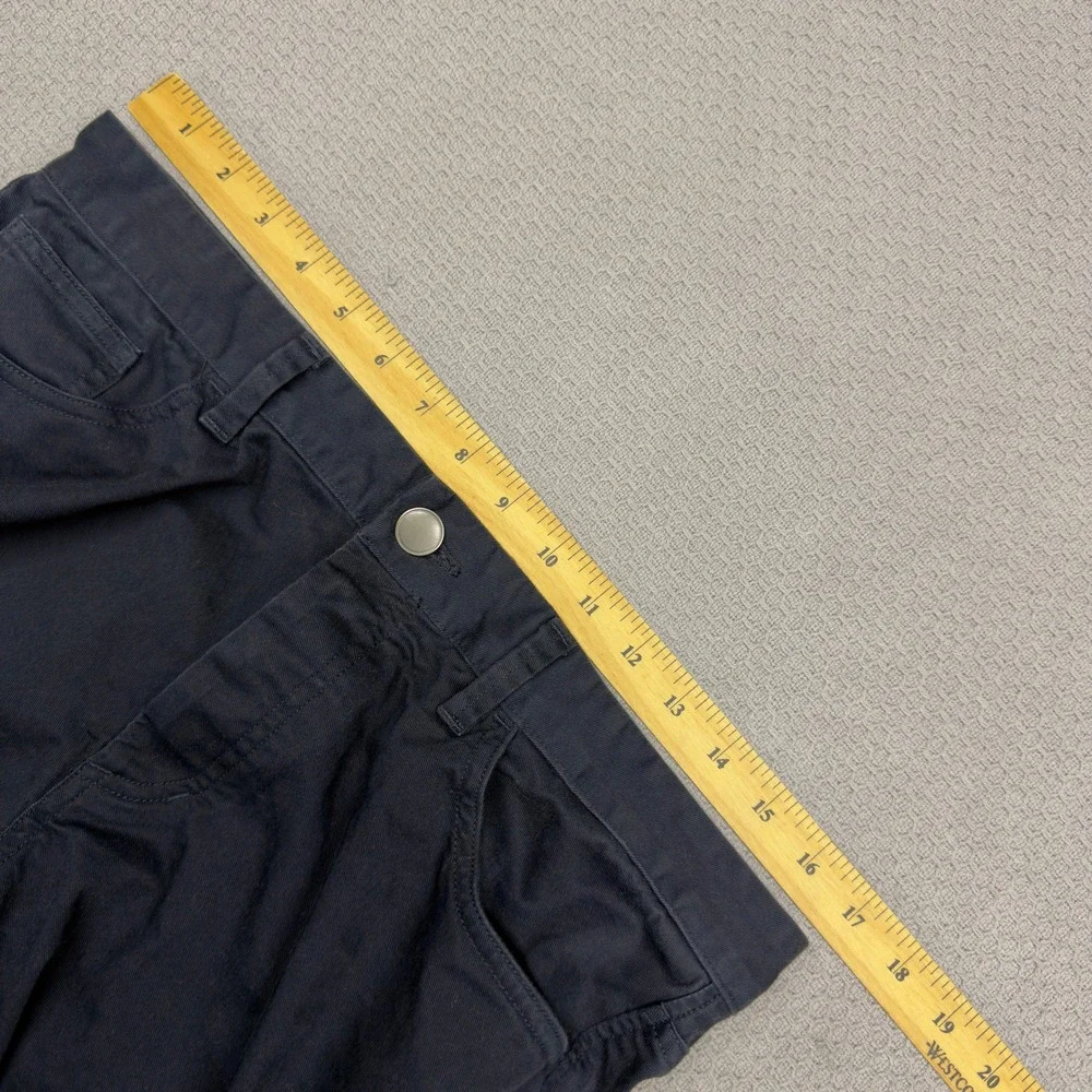 Theory Pants Mens 33x30 Cotton Blend Slim Fit Chino Preppy Office Casual